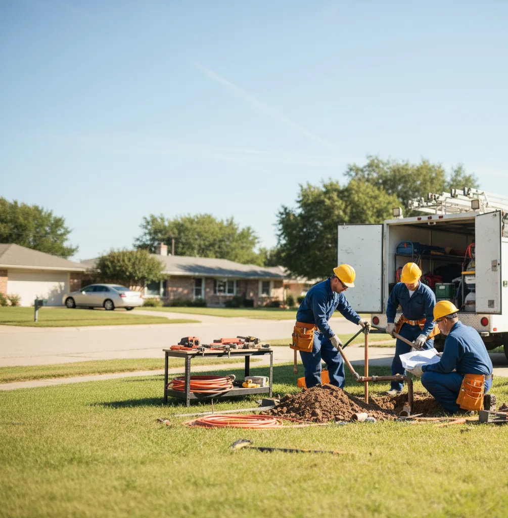 Sewer Line Repair in Sealy, TX